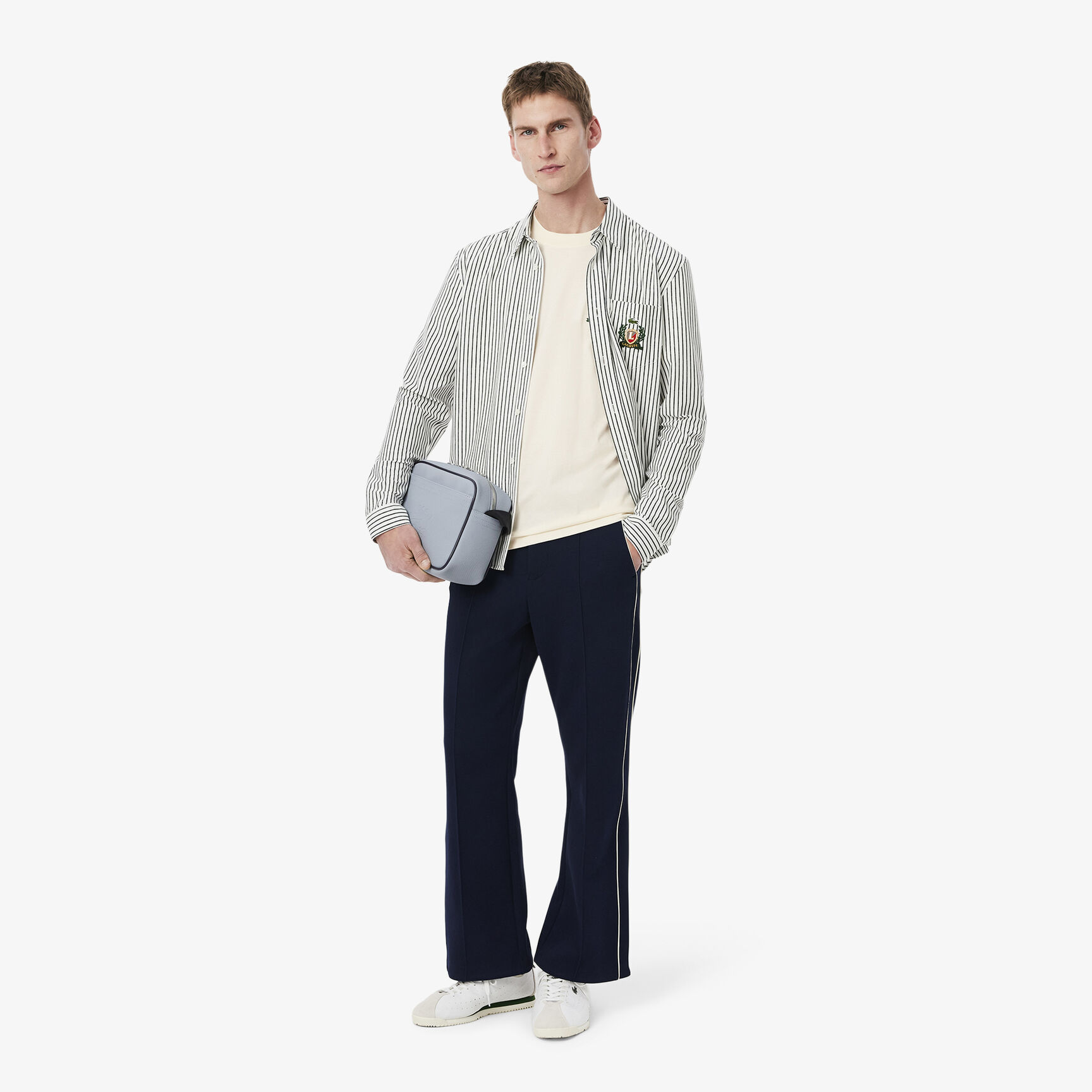 French Made Embroidered Badge T-shirt - TH0027-00-XFJ