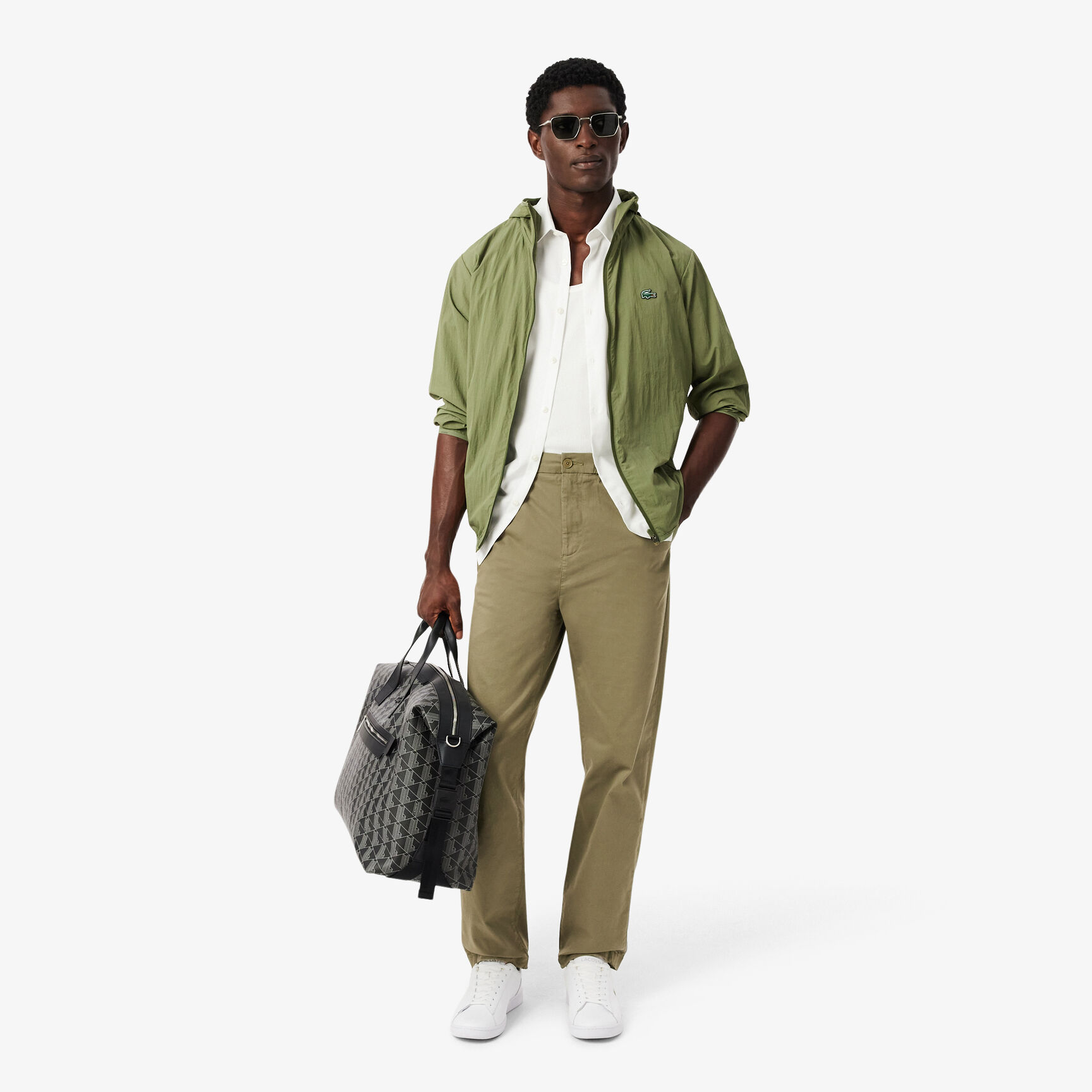 Regular Fit Cotton Twill Chino Pants Regular Fit Cotton Twill Chino Pants - HH1982-00-BMY