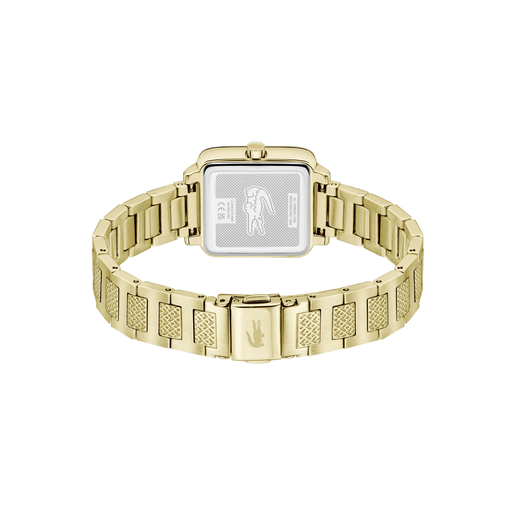 ساعة L.12.12 Leap بسوار معدني L.12.12 Leap Metal Bracelet Watch - 2001464-GLD