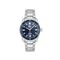 Men Stainless Steel 3 Hand Quartz Watch Men Stainless Steel Bracelet 3 Hand Quartz Watch - 2011424-SLV