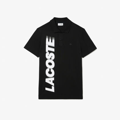 Regular Fit Lacoste Movement Printed Polo Shirt