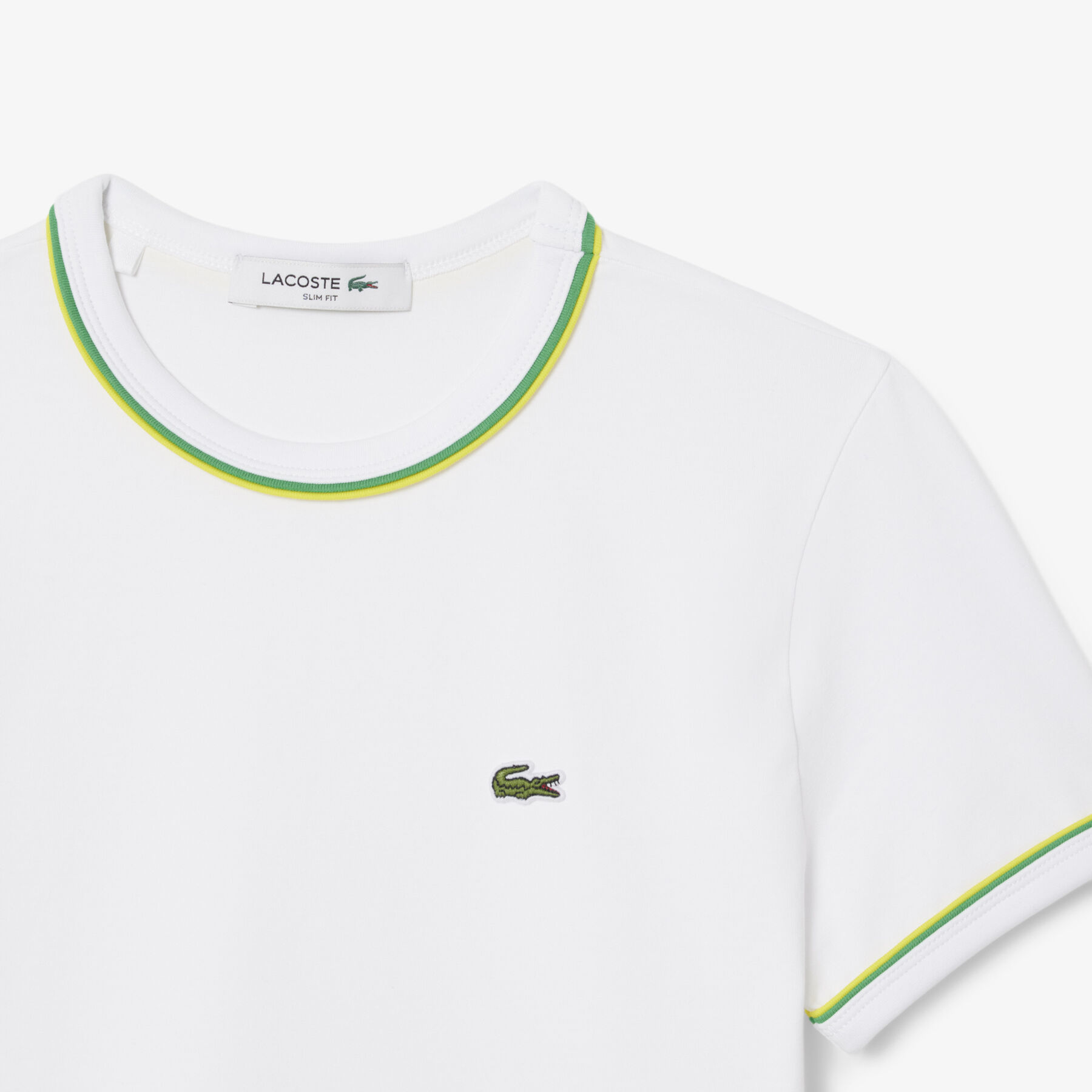 Contrast Accent Jersey T-shirt - TF0347-00-FWI