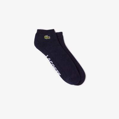 Unisex Lacoste Sport Branded Stretch Cotton Low-cut Socks