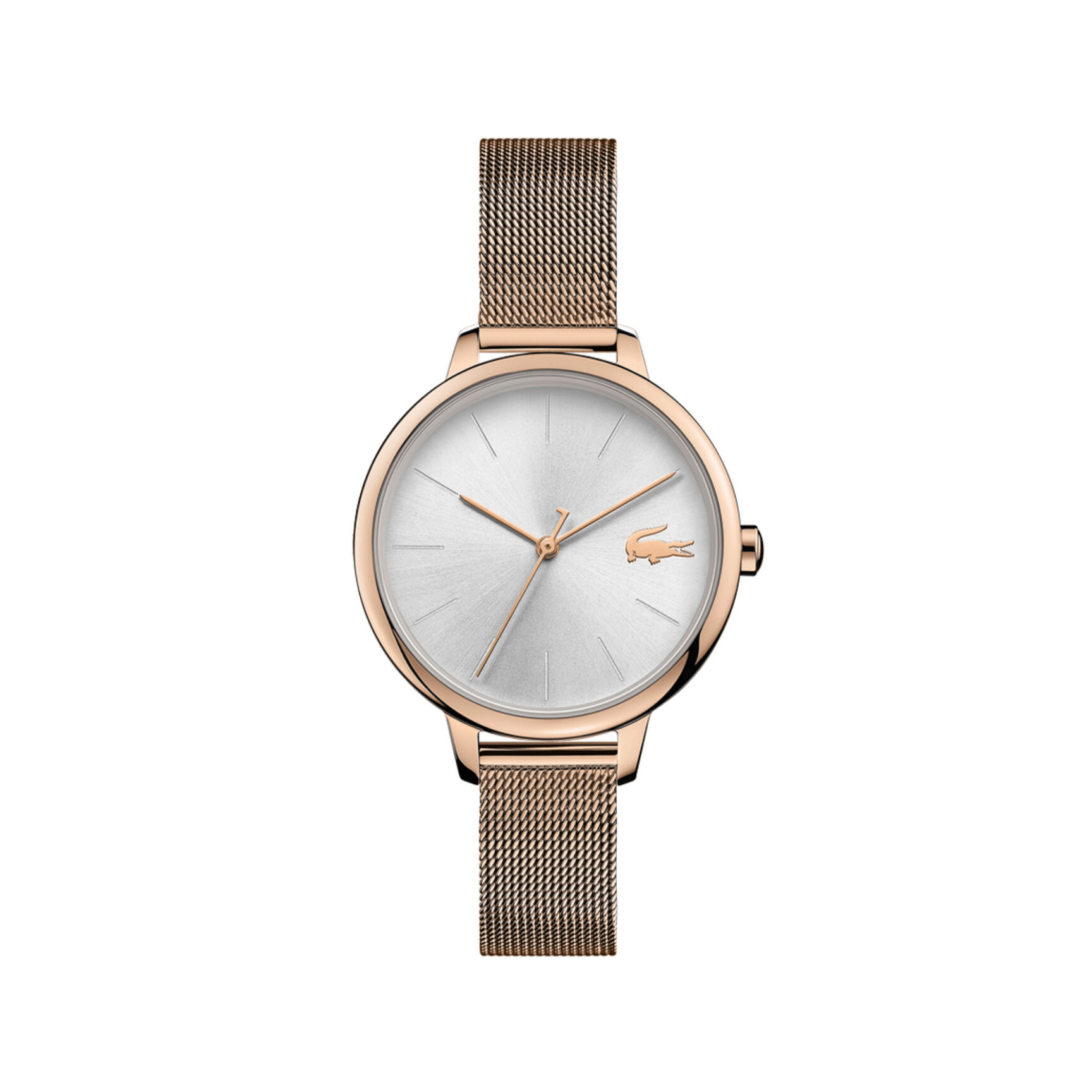 ساعة لاكوست بمينا فضي للنساء مجموعة Lacoste Cannes ساعة لاكوست بمينا فضي للنساء مجموعة Lacoste Cannes