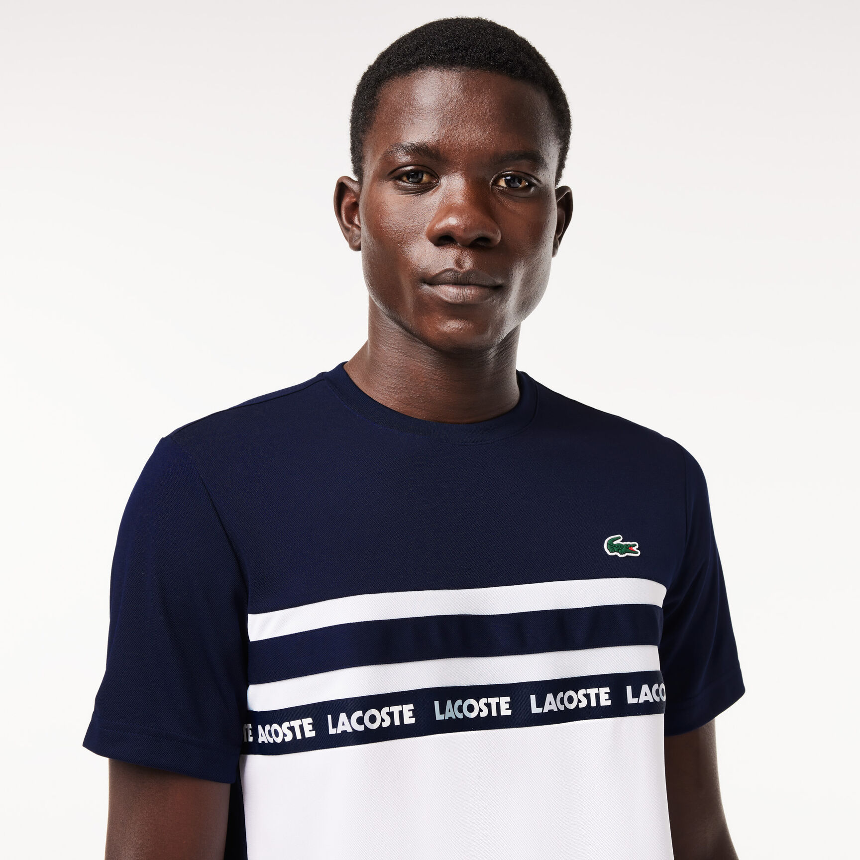 Ultra-Dry Logo Stripe Pique Tennis T-shirt Ultra-Dry Logo Stripe Piqu� Tennis T-shirt - TH7515-00-522