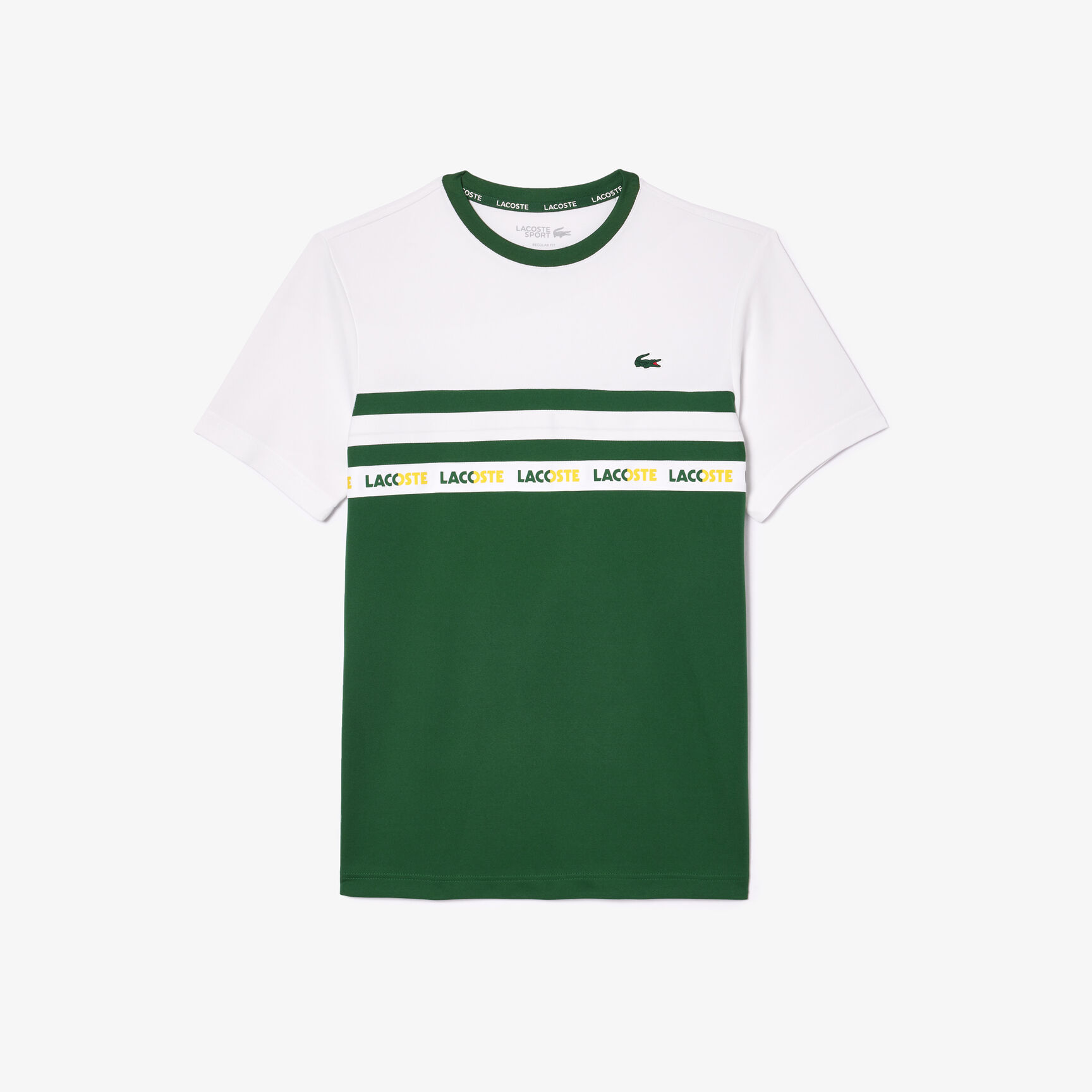 Ultra-Dry Logo Stripe Piqu� Tennis T-shirt - TH7515-00-291
