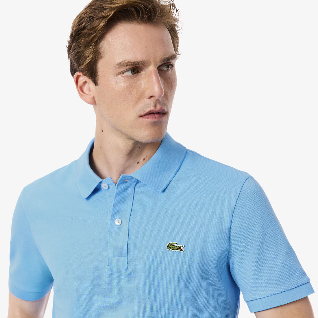 Slim Fit L.12.12 Original Polo Shirt Original L.12.12 Slim Fit Petit Pique Cotton Polo Shirt - PH4012-00-IY3