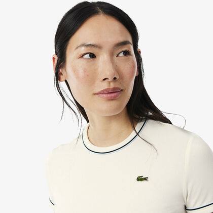 Contrast Trim Jersey T-shirt lacoste contrast trim jersey t shirt