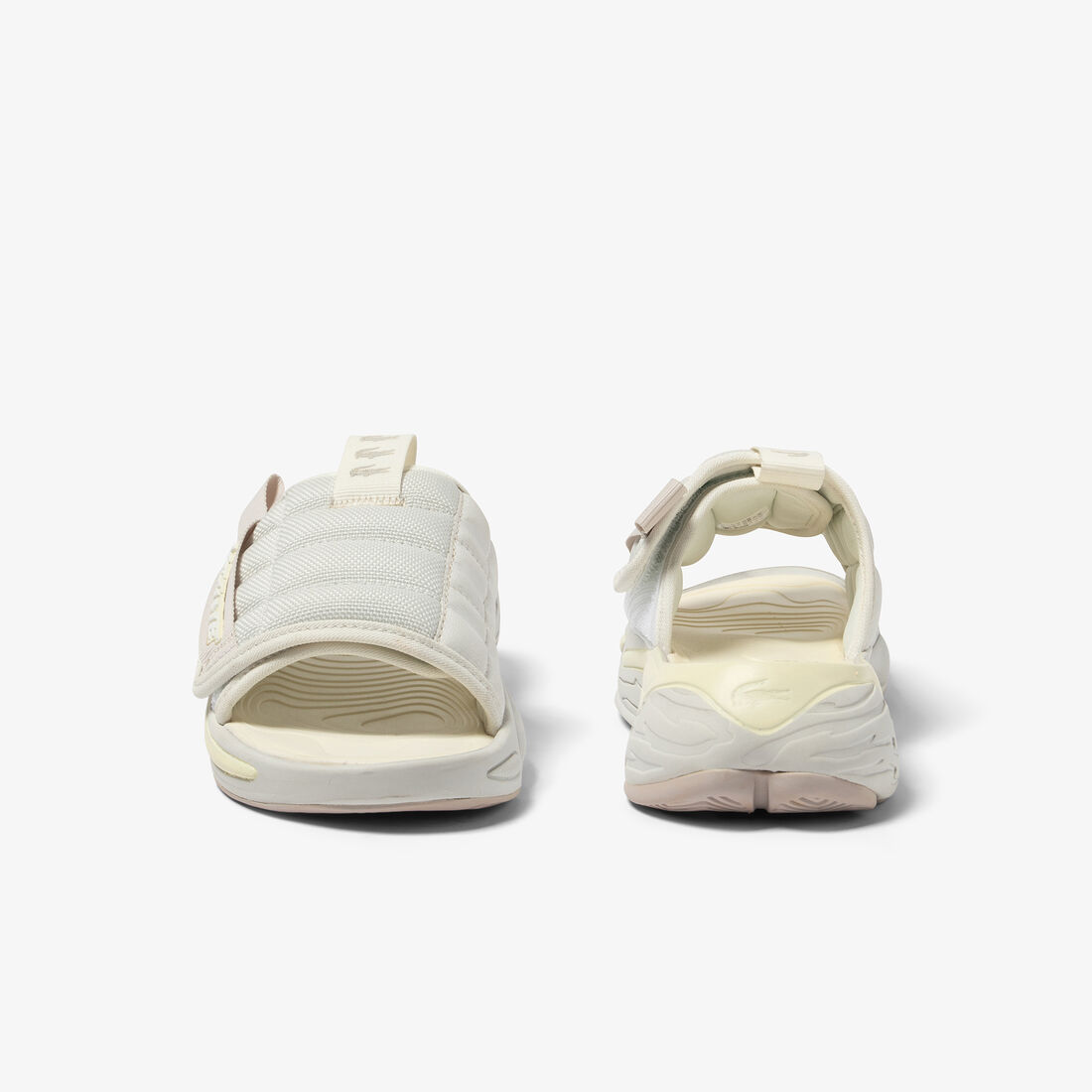 حذاء مفتوح لاكوست خامات صناعية للنساء مجموعة AceSlide حذاء مفتوح لاكوست خامات صناعية للنساء مجموعة AceSlide