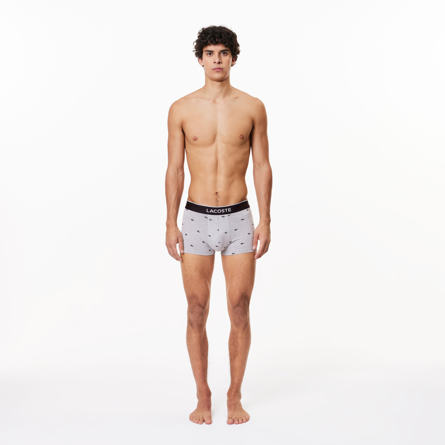 طقم بوكسر كاجوال أسود، 3 قطع Pack Of 3 Casual Signature Trunk - 5H3411-00-VDP