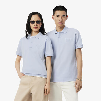 Classic Fit Embossed Branding Polo Shirt