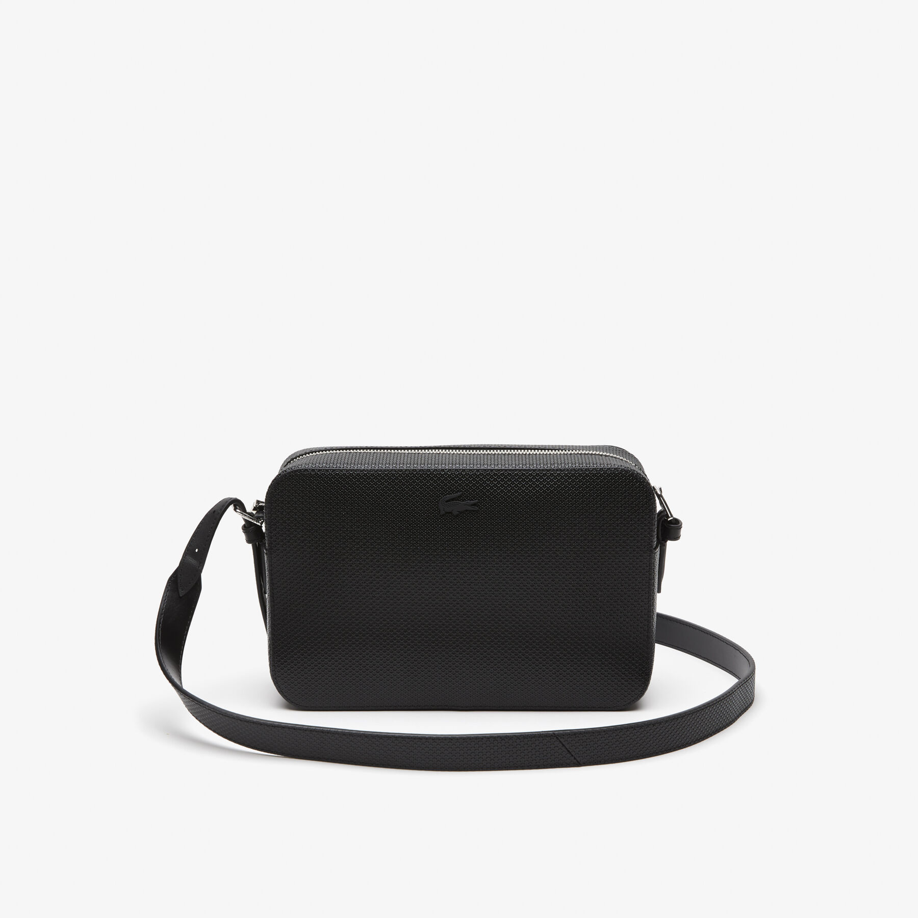 Women's Lacoste Chantaco Calfskin Leather Pouch Purse women s lacoste chantaco calfskin leather pouch purse