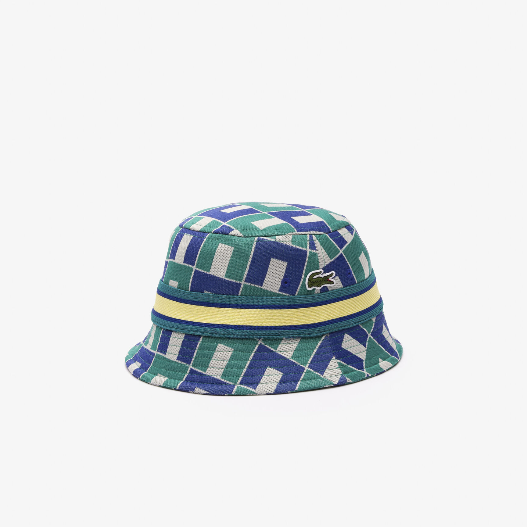 Interlock Jacquard Patterned Bucket Hat - RK7002-00-IS8