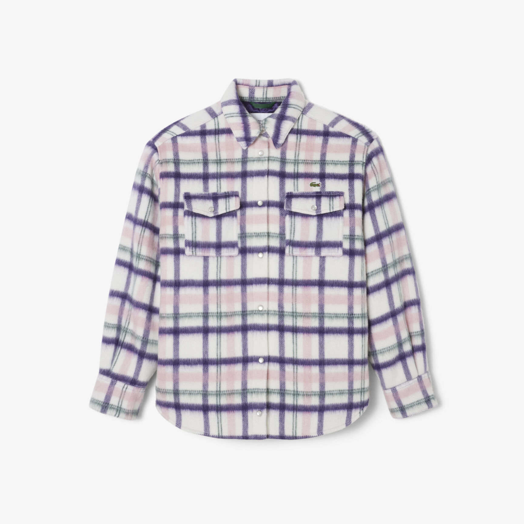 Oversized Quilted Wool Overshirt - BF5806-00-AI9