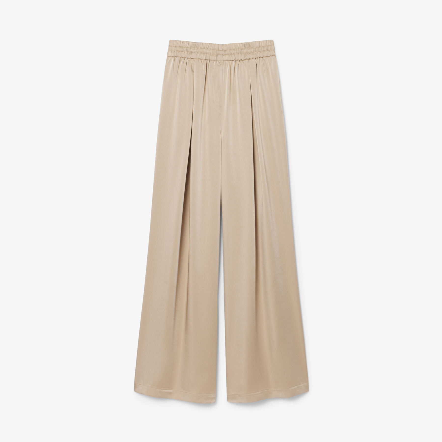 Oversized Elasticated Satin Pants lacoste oversized elasticated satin pants
