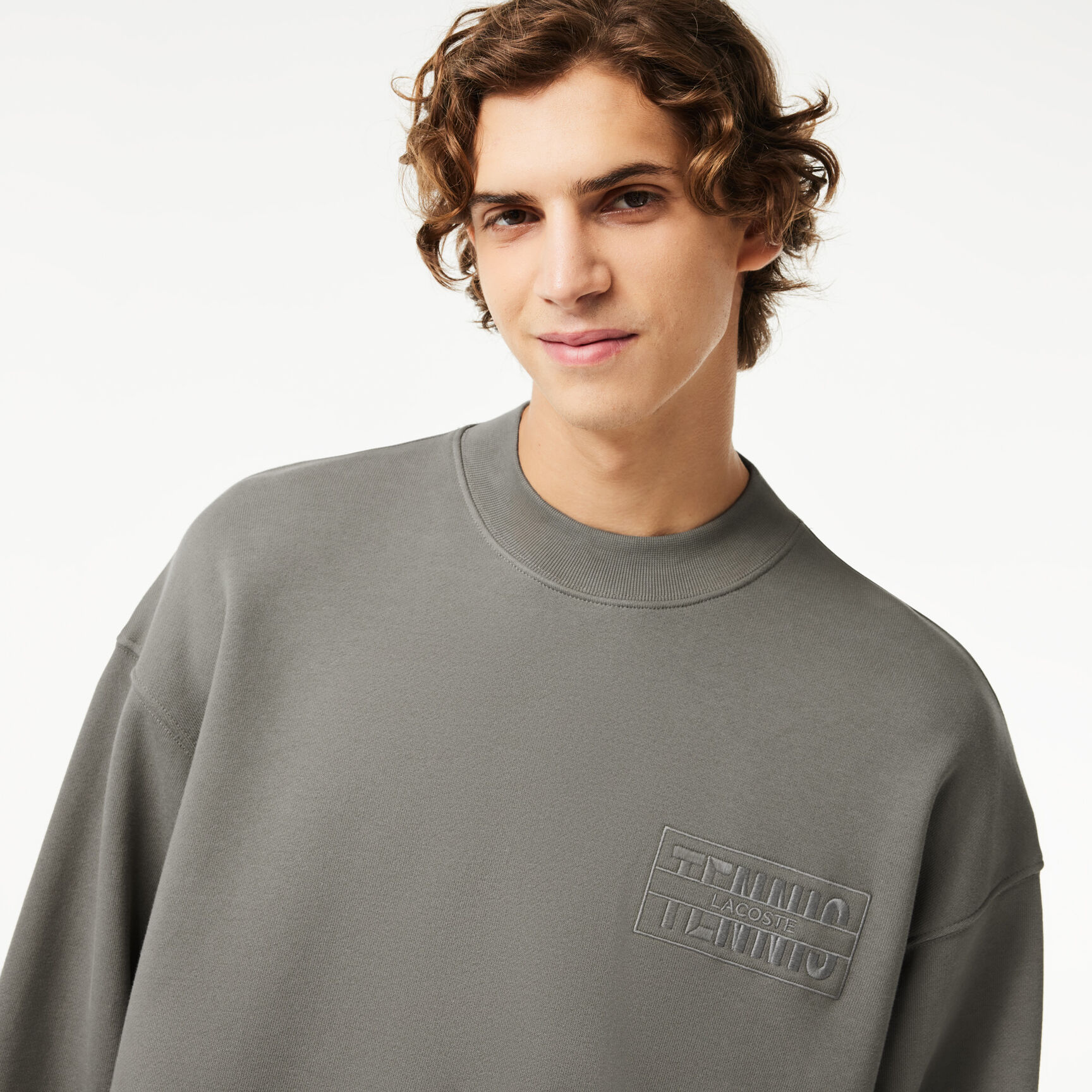 Oversize Embroidered Cotton Sweatshirt - SH2507-00-S7X