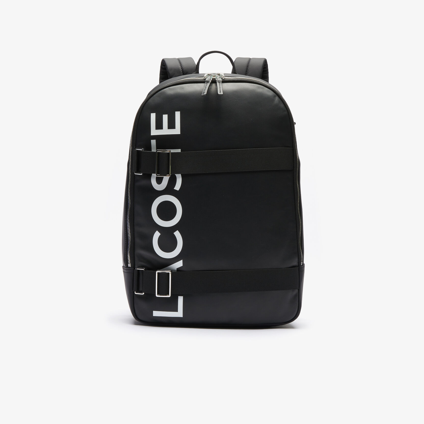 حقيبة ظهر بحزام مميزة بشعار العلامة التجارية مجموعة L.12.12 للرجال حقيبة ظهر بحزام مميزة بشعار العلامة التجارية مجموعة L.12.12 للرجال