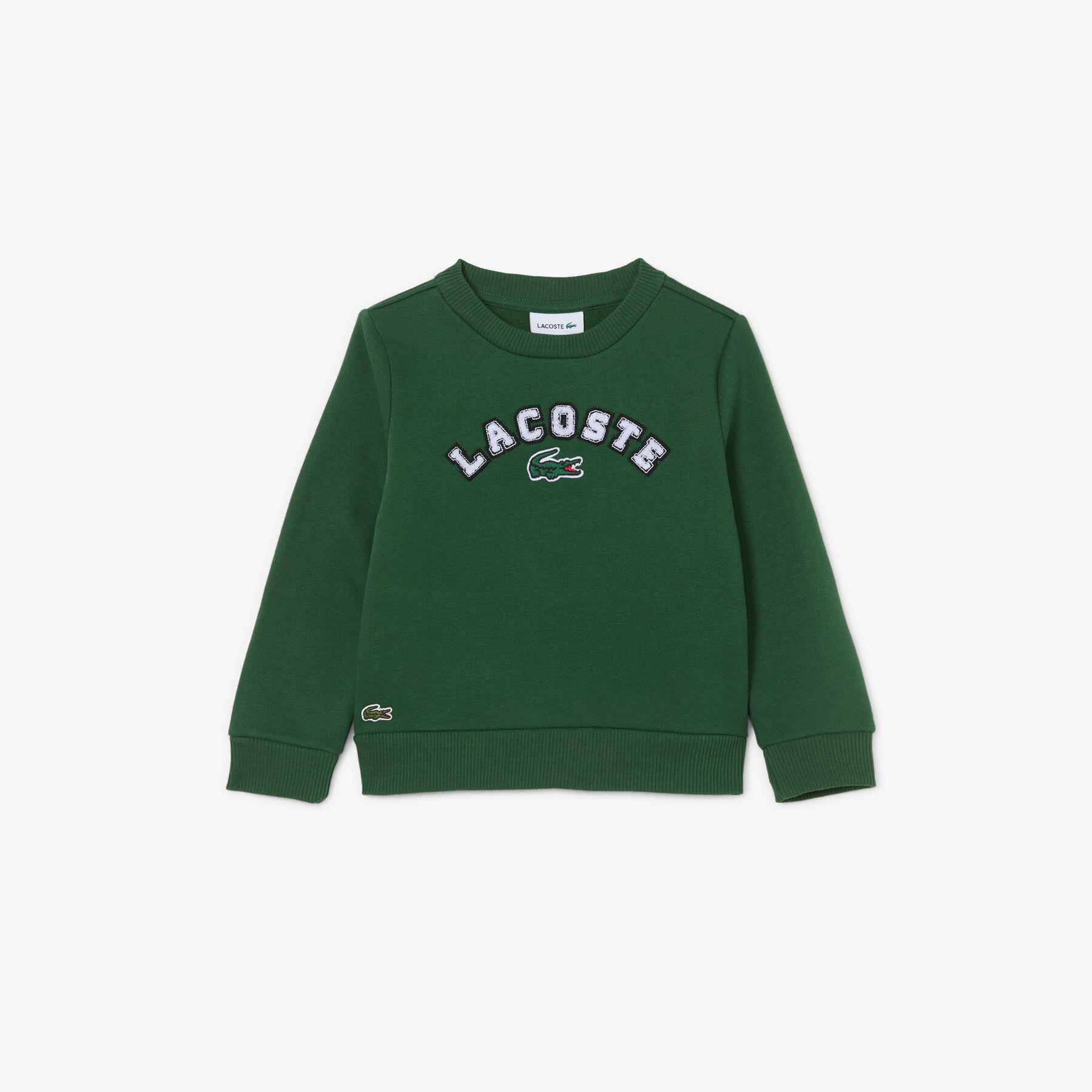 Printed Fleece Sweatshirt lacoste printed fleece sweatshirt