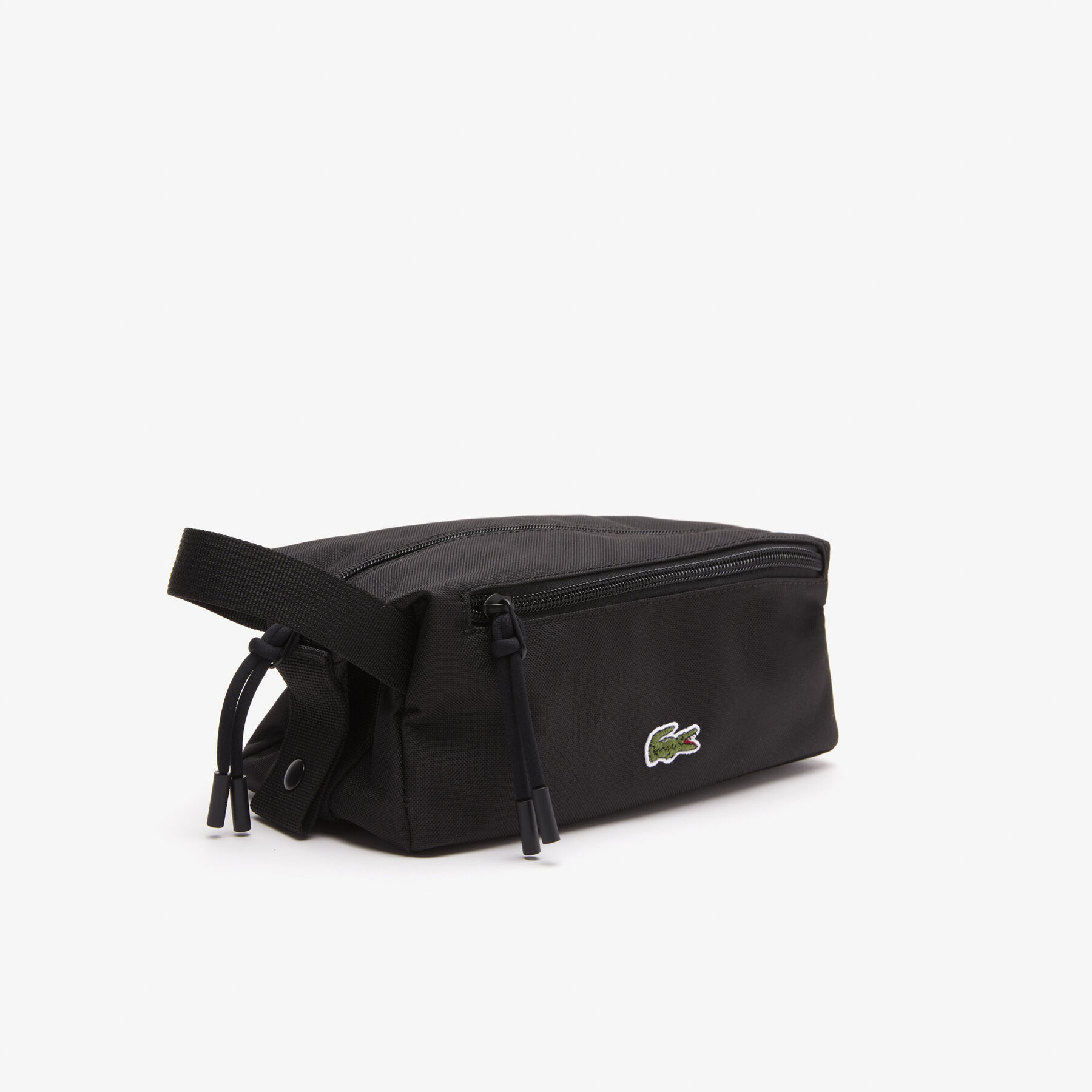 lacoste unisex zippered toiletry bag