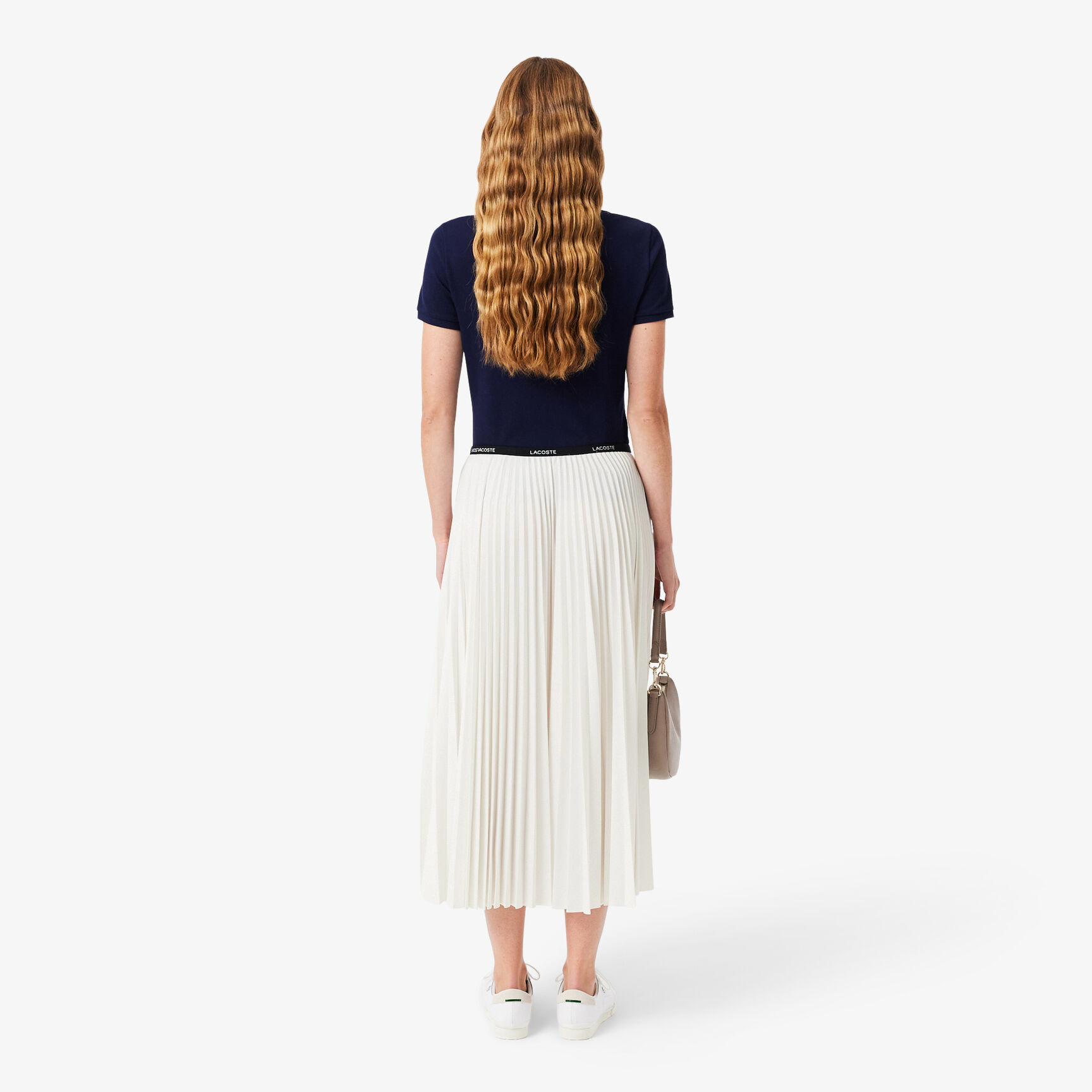 Long Pleated Elasticated Waist Skirt - JF1402-00-70V