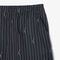 lacoste crocodile print stripe cotton shorts