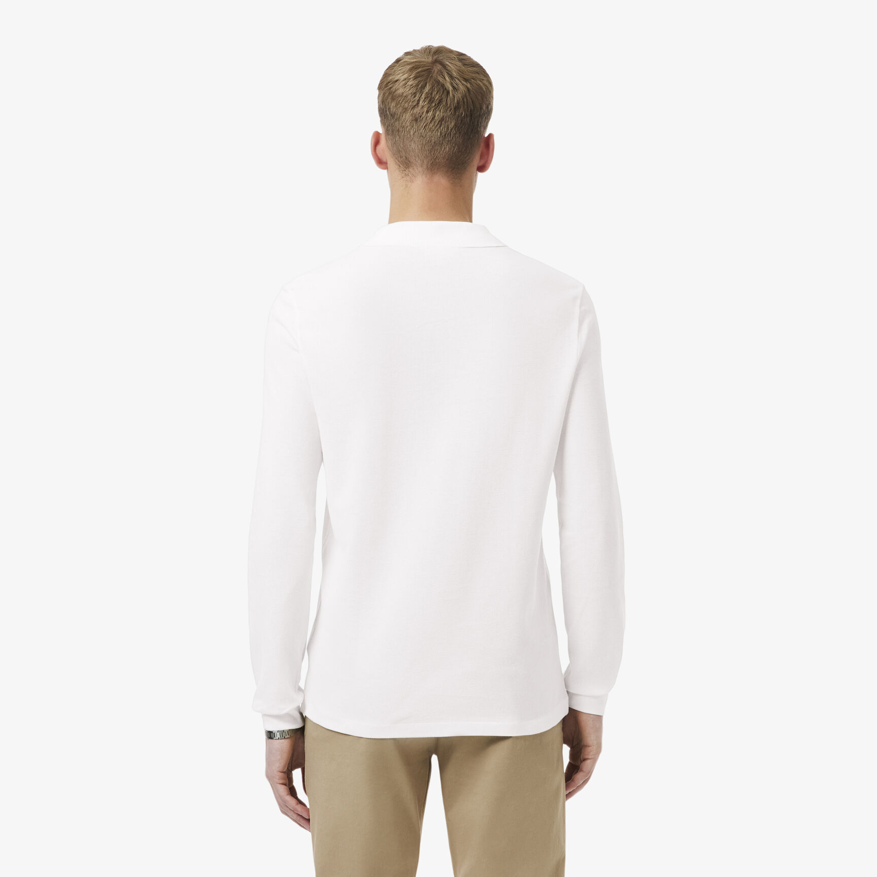 Classic Fit Long Sleeved L.12.12 Polo Shirt - L1312-00-001