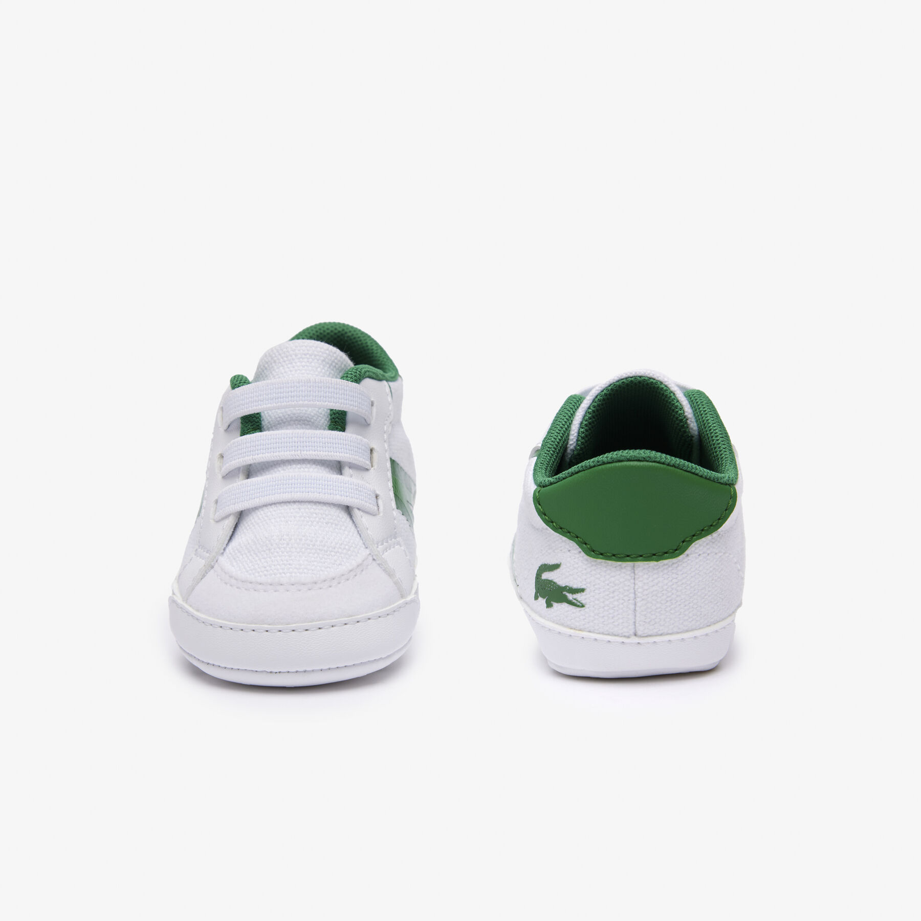 Infants' L004 Cub Textile and Synthetic Trainers lacoste infants l004 cub textile and synthetic trainers