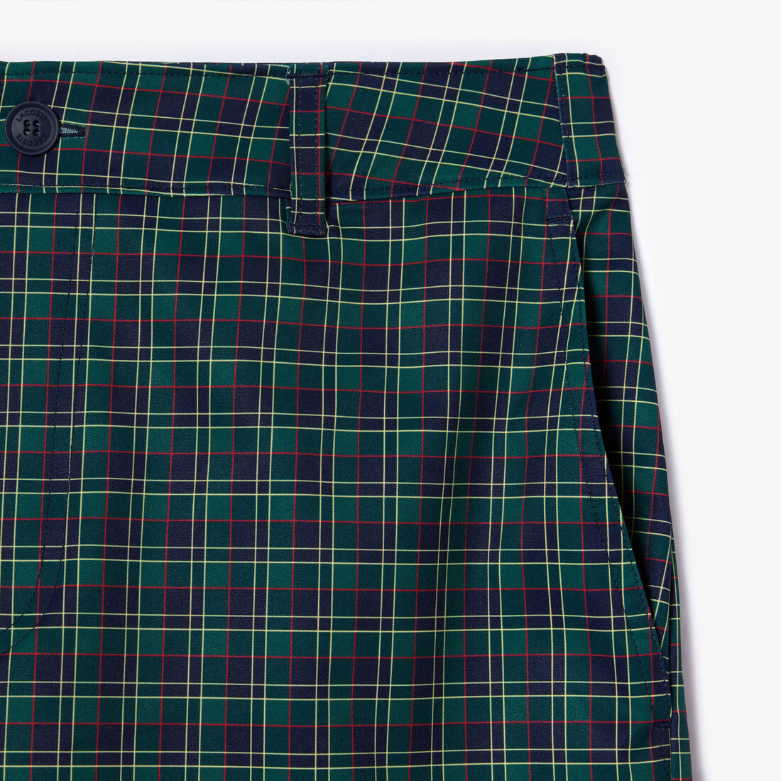 شورت برمودا جولف بمربعات فائقة الجفاف Ultra-Dry checked Golf Bermuda Shorts - FH7424-00-IQ6