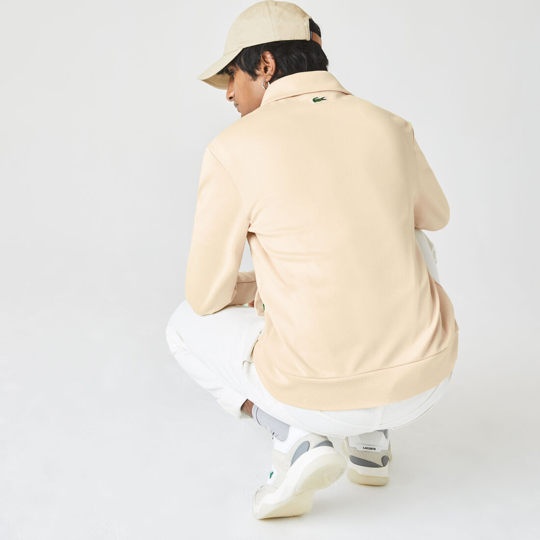 Men’s Heritage Striped Band And Badge Zip Sweatshirt Men’s Heritage Striped Band And Badge Zip Sweatshirt