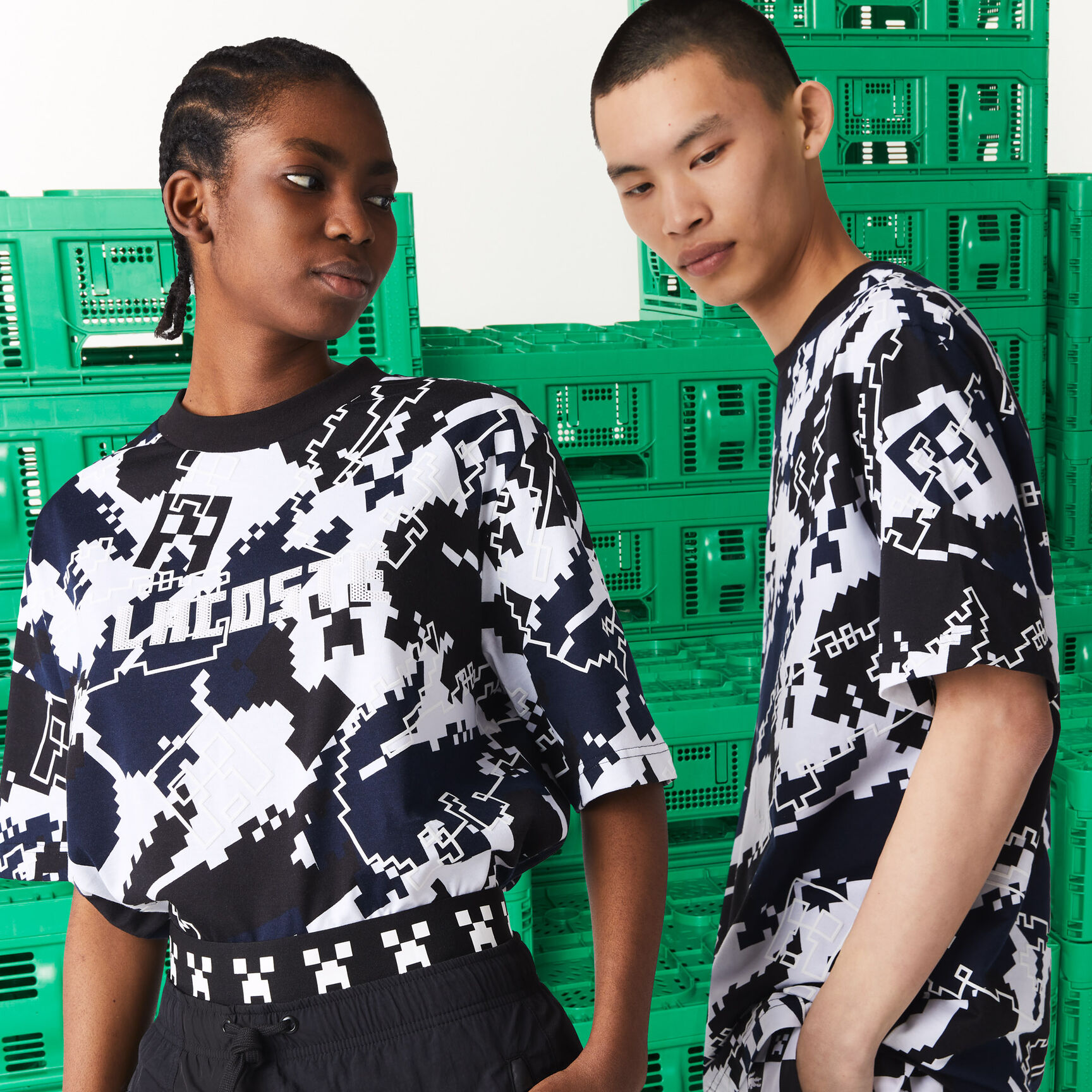 Unisex Lacoste x Minecraft Organic Jersey T-shirt Unisex Lacoste x Minecraft Organic Jersey T-shirt