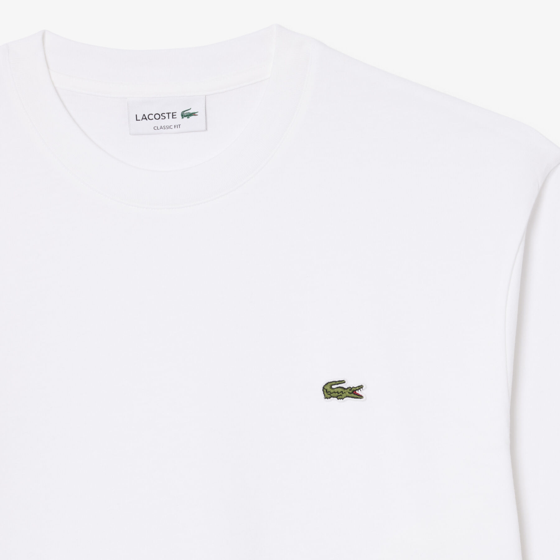 Long Sleeved Cotton T-shirt lacoste long sleeved cotton t shirt
