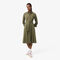 Polo Collar Belted Petit Pique Dress - EF5299-00-E9F