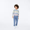 Boys' Coloured Stripe Cotton Blend Sweater lacoste boys coloured stripe cotton blend sweater