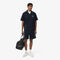 Relaxed Fit Short Sleeved Cotton Shirt Men's Lacoste Pull-on Windbreaker with Kangaroo Pocket - CH8448-00-MXQ