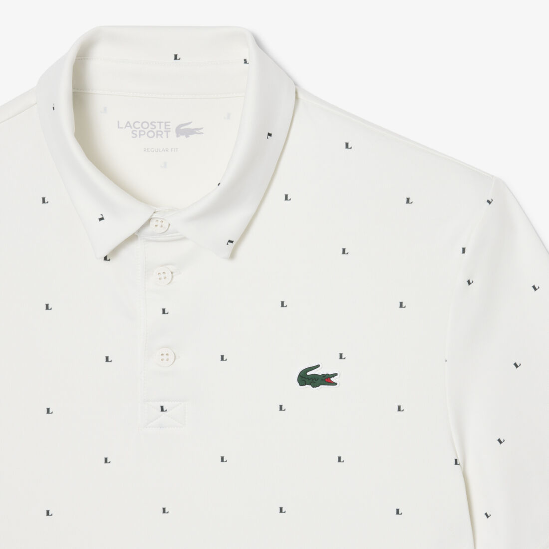 Regular Fit Printed Golf Polo Shirt lacoste regular fit printed golf polo shirt