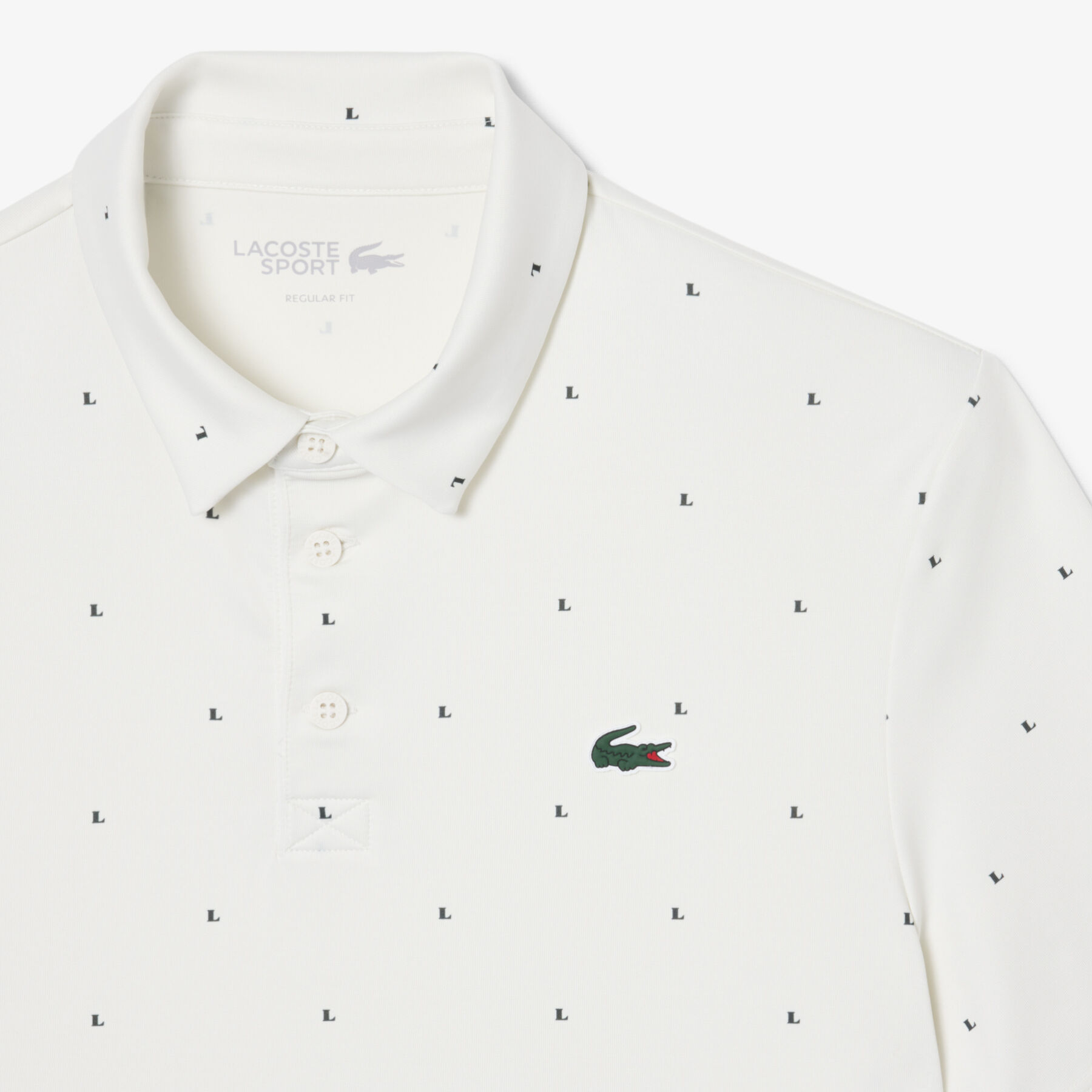 Regular Fit Printed Golf Polo Shirt lacoste regular fit printed golf polo shirt
