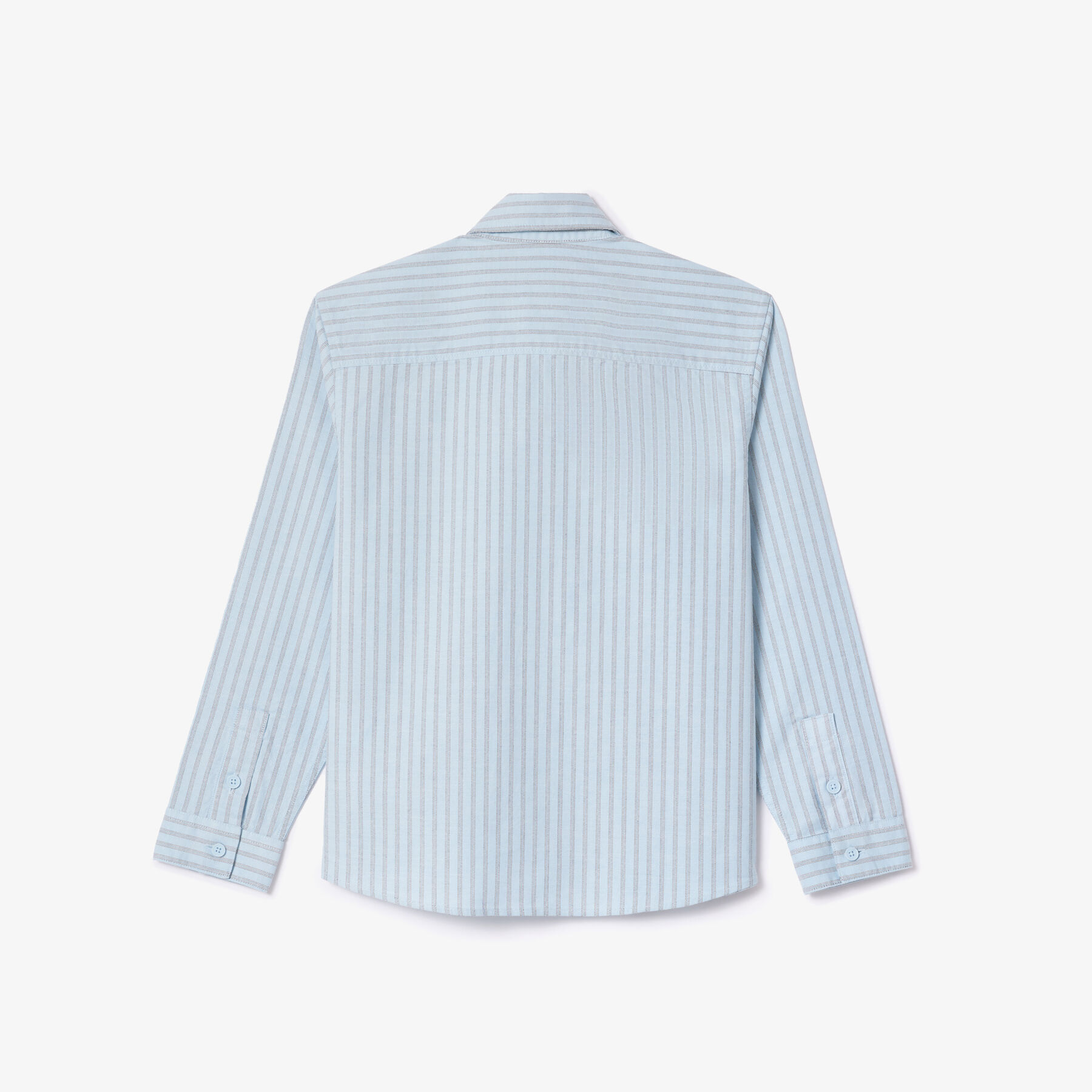 lacoste oxford breast pocket shirt