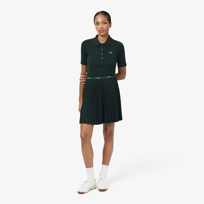 lacoste short pleated skirt
