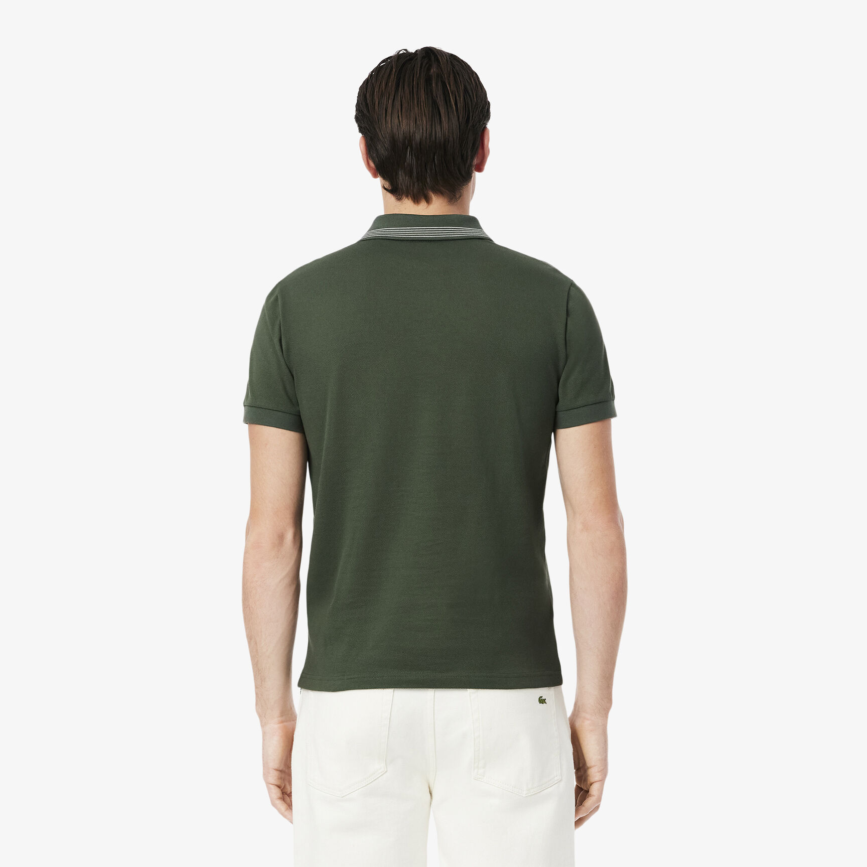 Regular Fit L.12.12 Badge Print Polo Shirt Regular Fit L.12.12 Badge Print Polo Shirt - PH9960-00-HCF