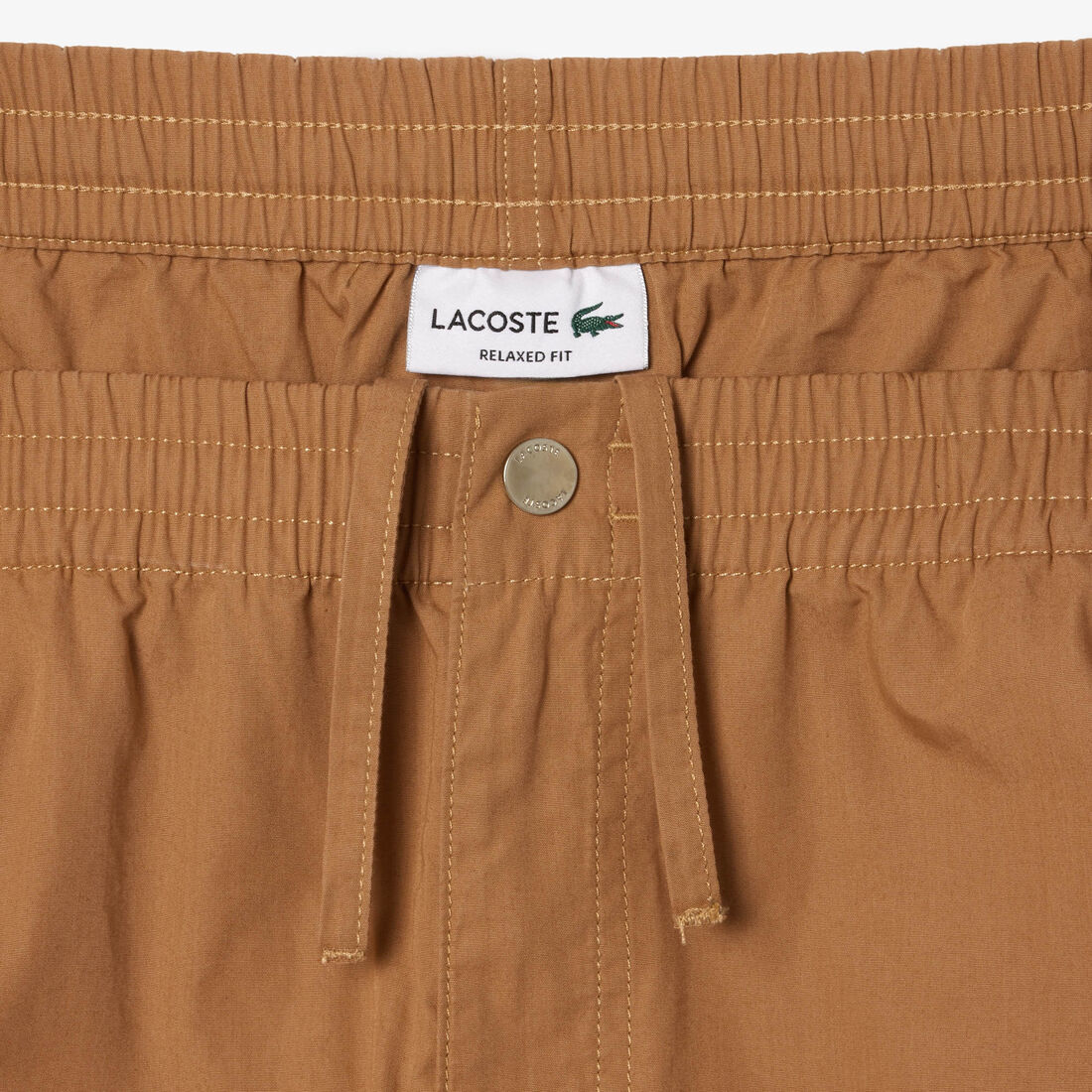 بنطال قطن جبردين مطاطي خفيف الوزن Lightweight Elasticated Cotton Gabardine Pants - XH7004-00-IT5