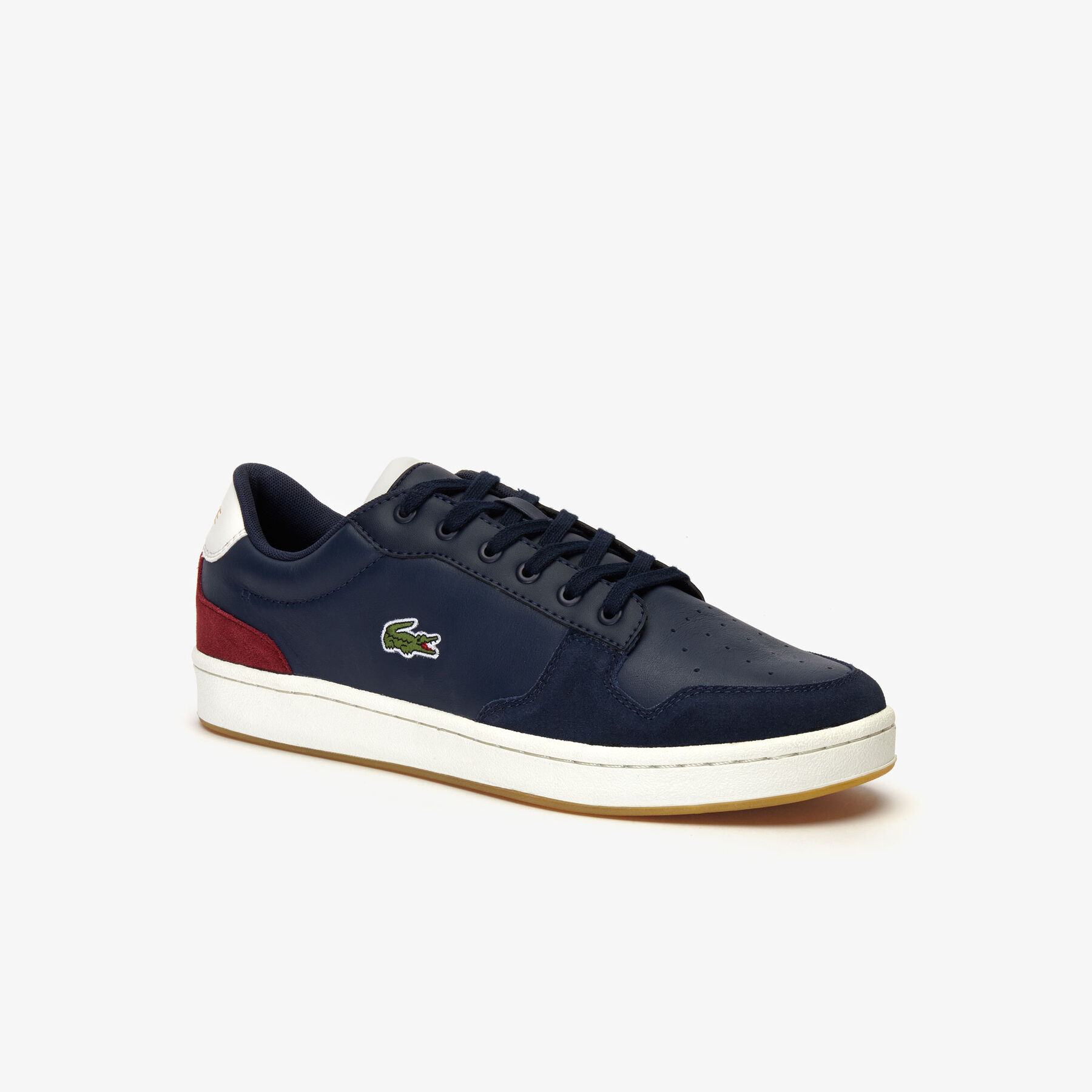 lacoste men s masters cup tricolore trainers