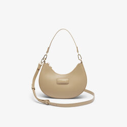 small lacoste casual half moon purse