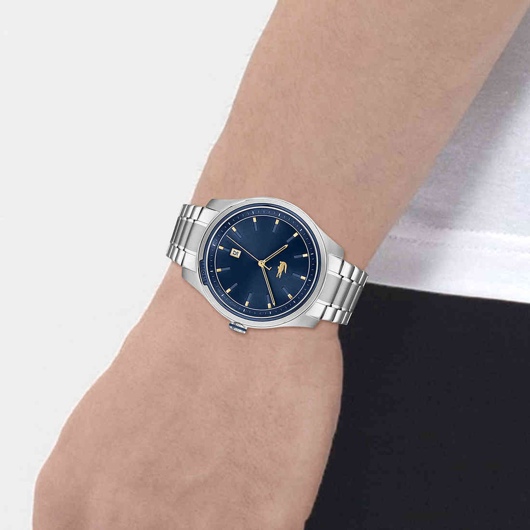 Men Musketeer Quartz Watch - 2011149-SIL