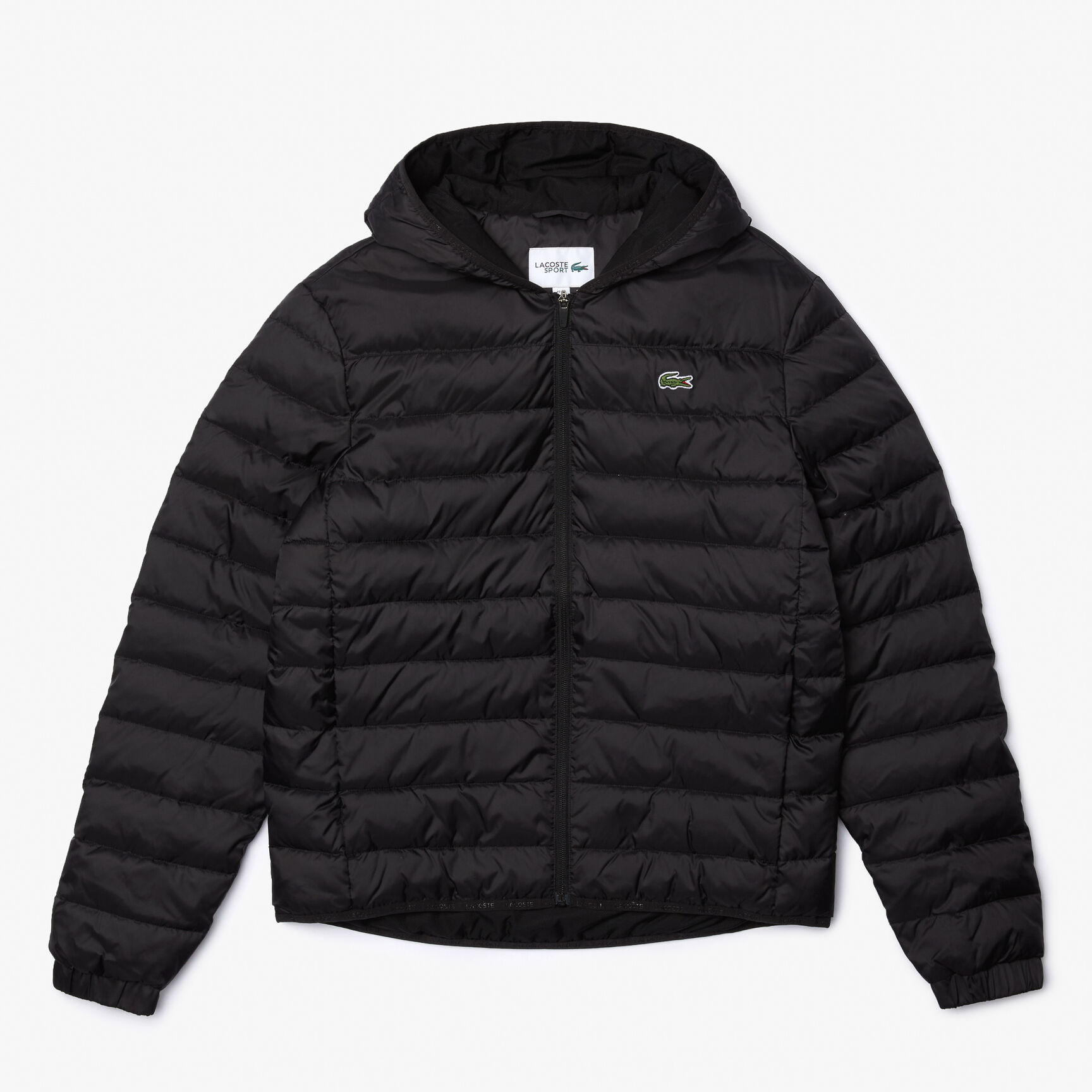 سترة مبطنة ضد الماء بغطاء رأس للرجال من مجموعة Lacoste SPORT سترة مبطنة ضد الماء بغطاء رأس للرجال من مجموعة Lacoste SPORT