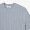 Fluid Ribbed Short Sleeved Sweater lacoste fluid ribbed short sleeved sweater