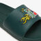 men s lacoste croco synthetic slides