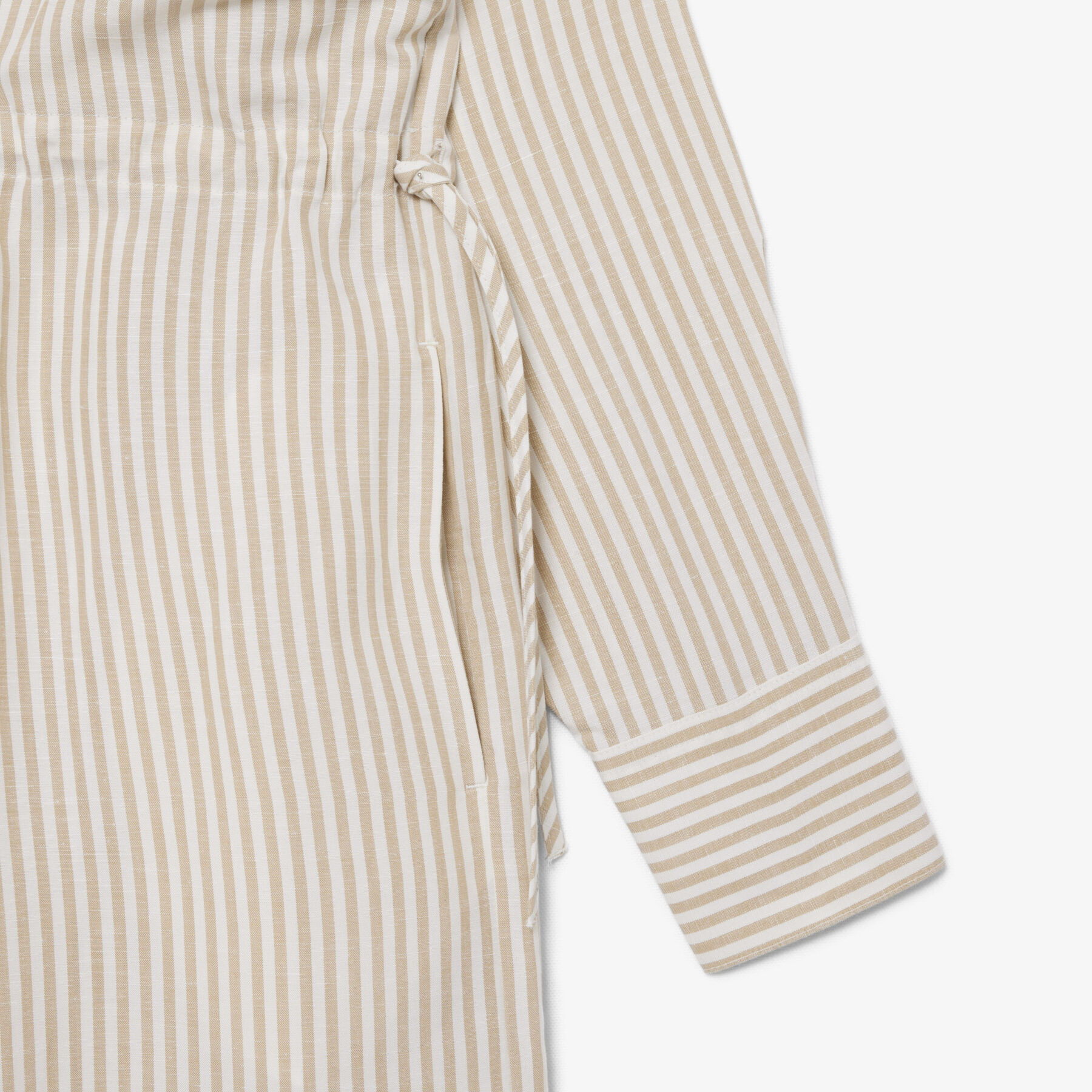 Oversized Linen Blend Shirt Dress Oversized Linen Blend Shirt Dress - EF7604-00-8GI