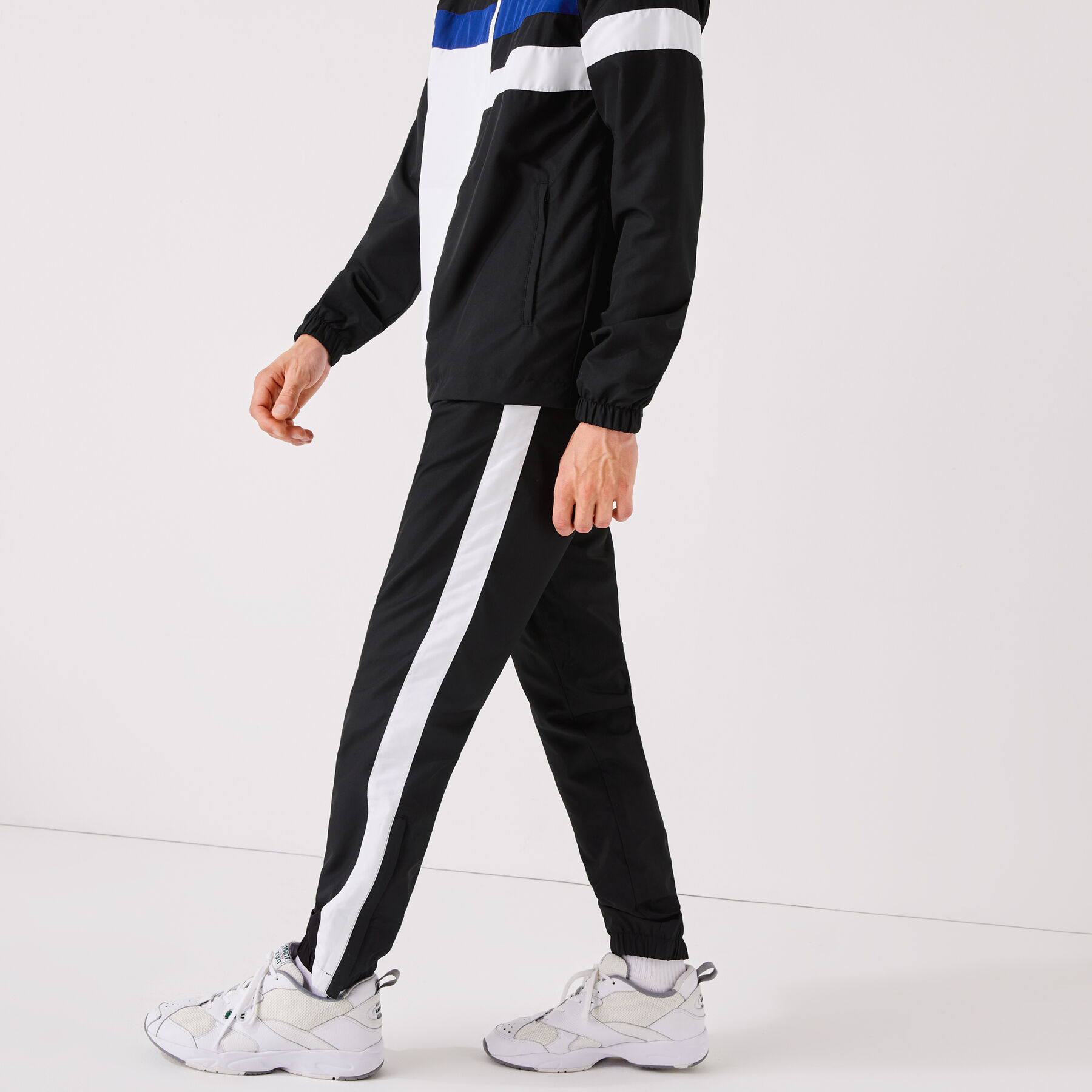 لاكوست بذلة رياضية خفيفة الوزن مع كتل لونية من مجموعة lacoste sport للرجال