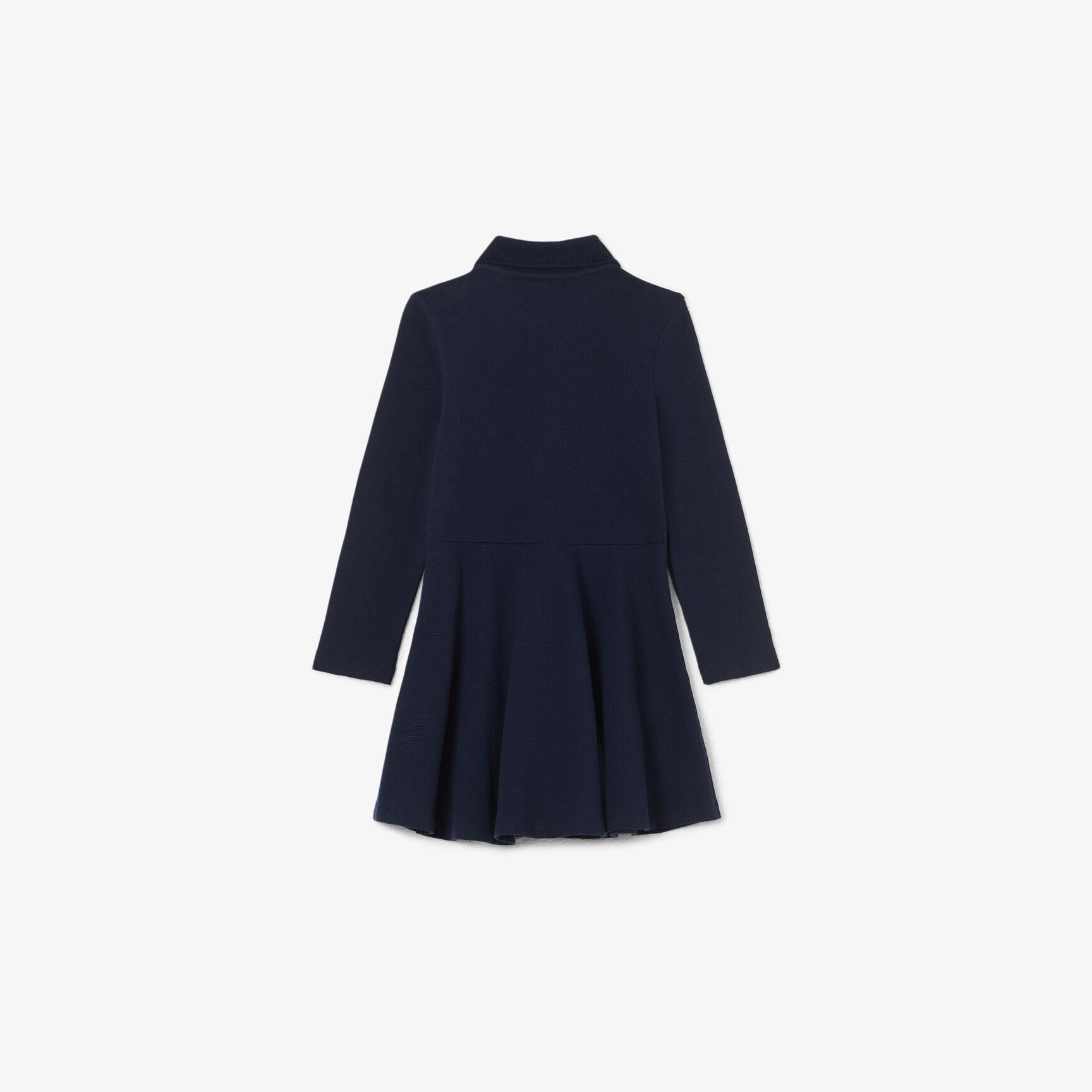 Long Sleeved Stretch Pique Polo Dress - EJ0904-00-166