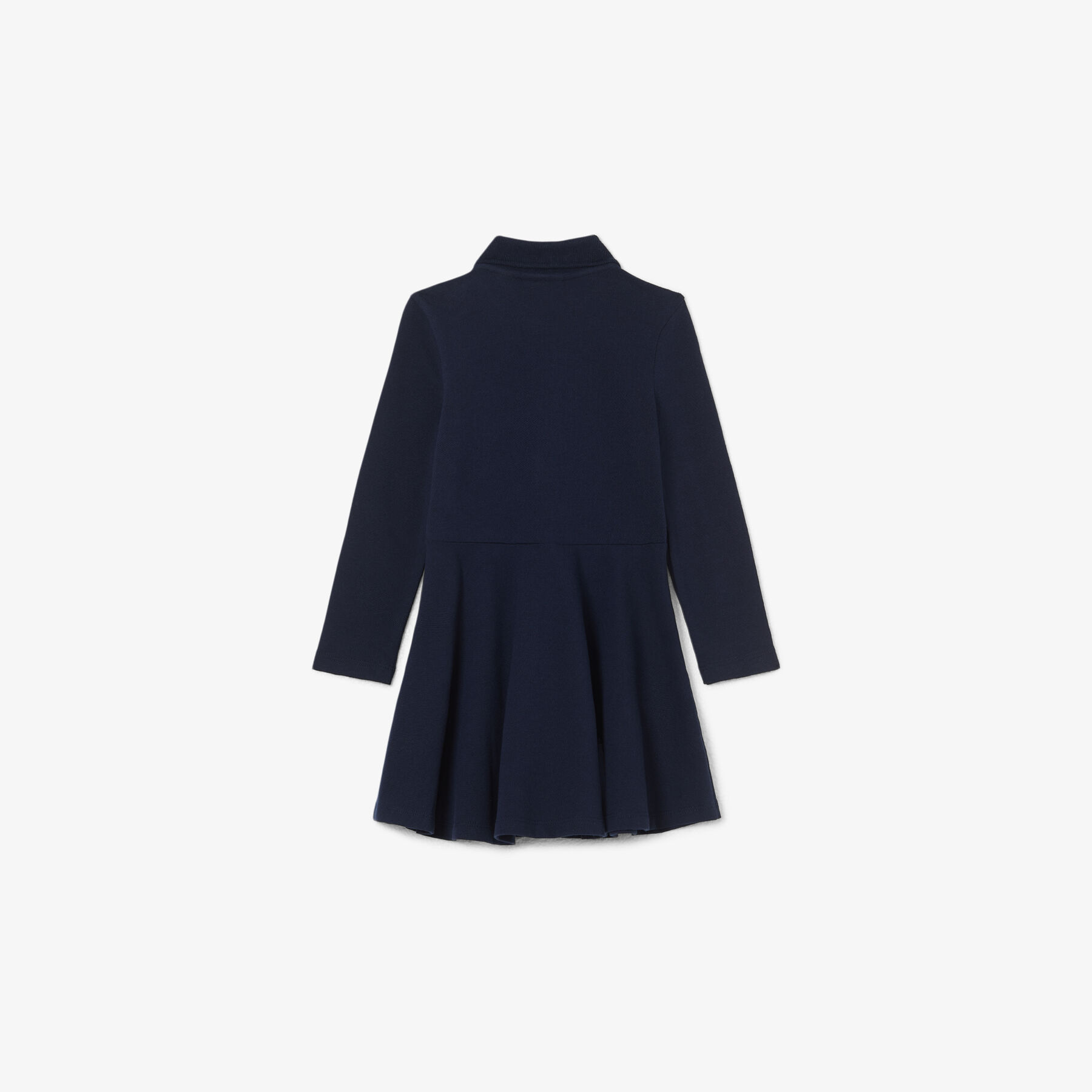 فستان بولو بيكيه مطاطي بأكمام طويلة Long Sleeved Stretch Pique Polo Dress - EJ0904-00-166